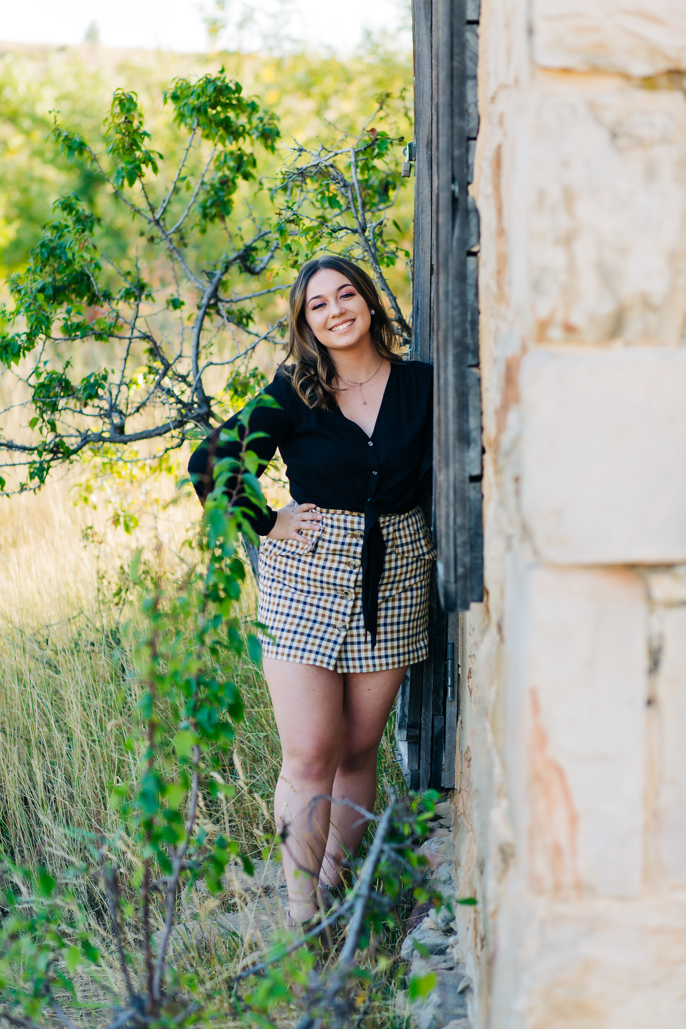 Senior Photos in Boulder at South Mesa Trailhead // Broomfield Colorado Senior Photographer // Kylie BHS Class of 2020