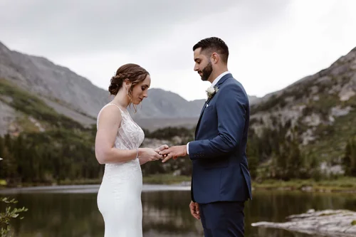 Alpine Lake Micro-Wedding in Breck!