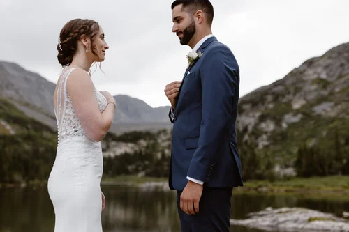 Alpine Lake Micro-Wedding in Breck!
