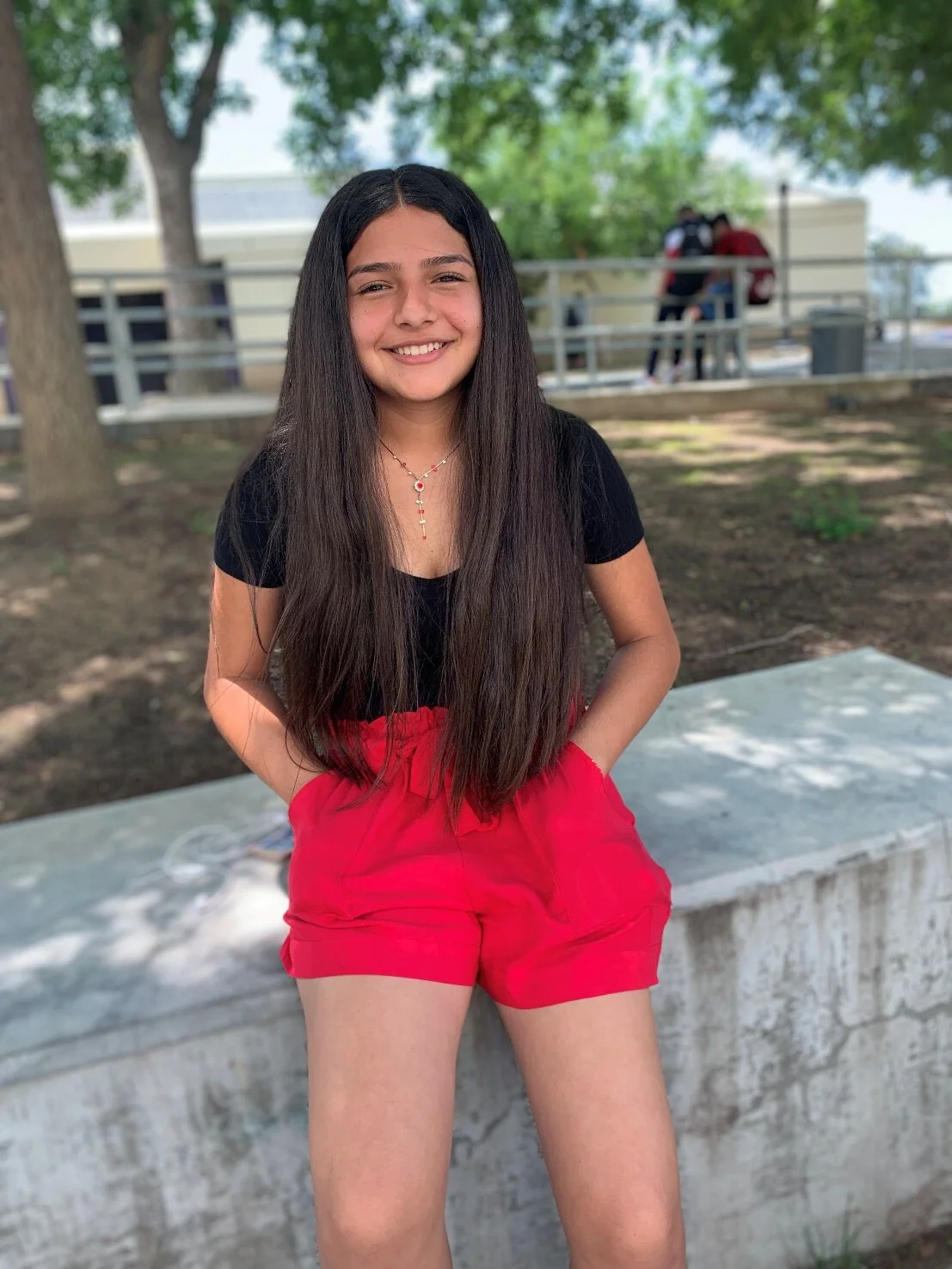 “I just talk to them and compliment them so we can keep the conversation going.” Briseyda Guerrero (10)