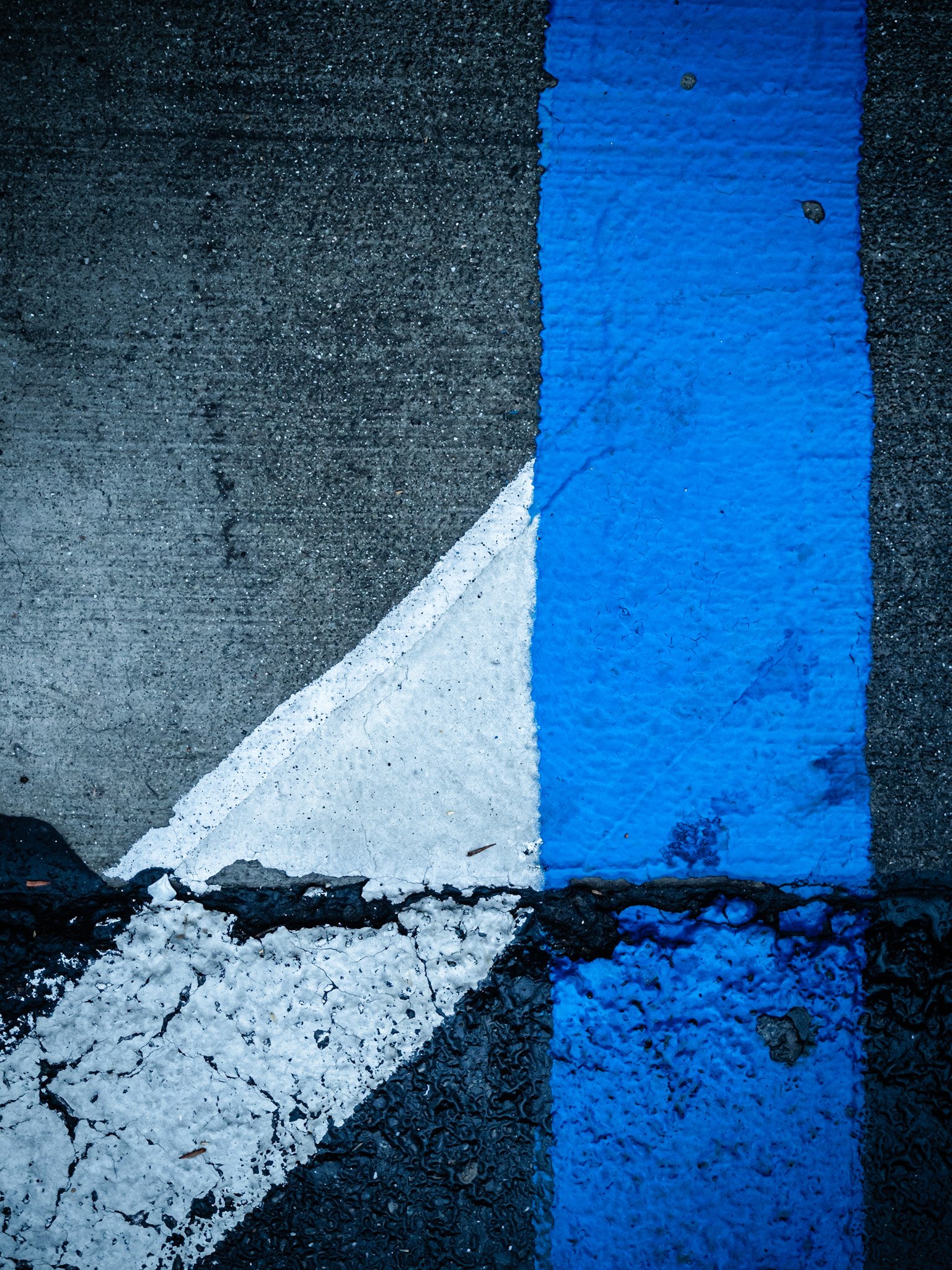 Parking Lot Markings, Untitled Study #13