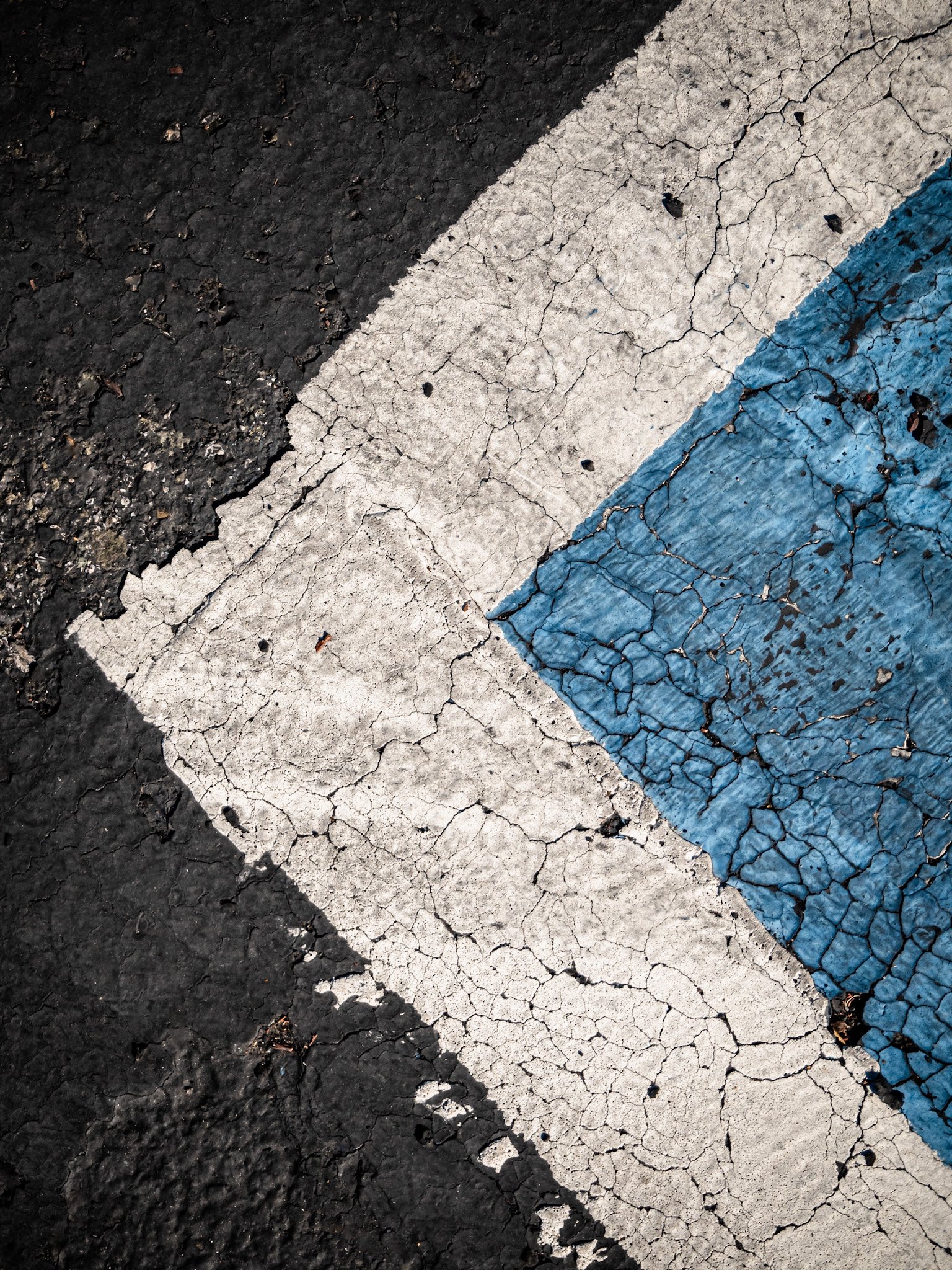 Parking Lot Markings, Untitled Study #17