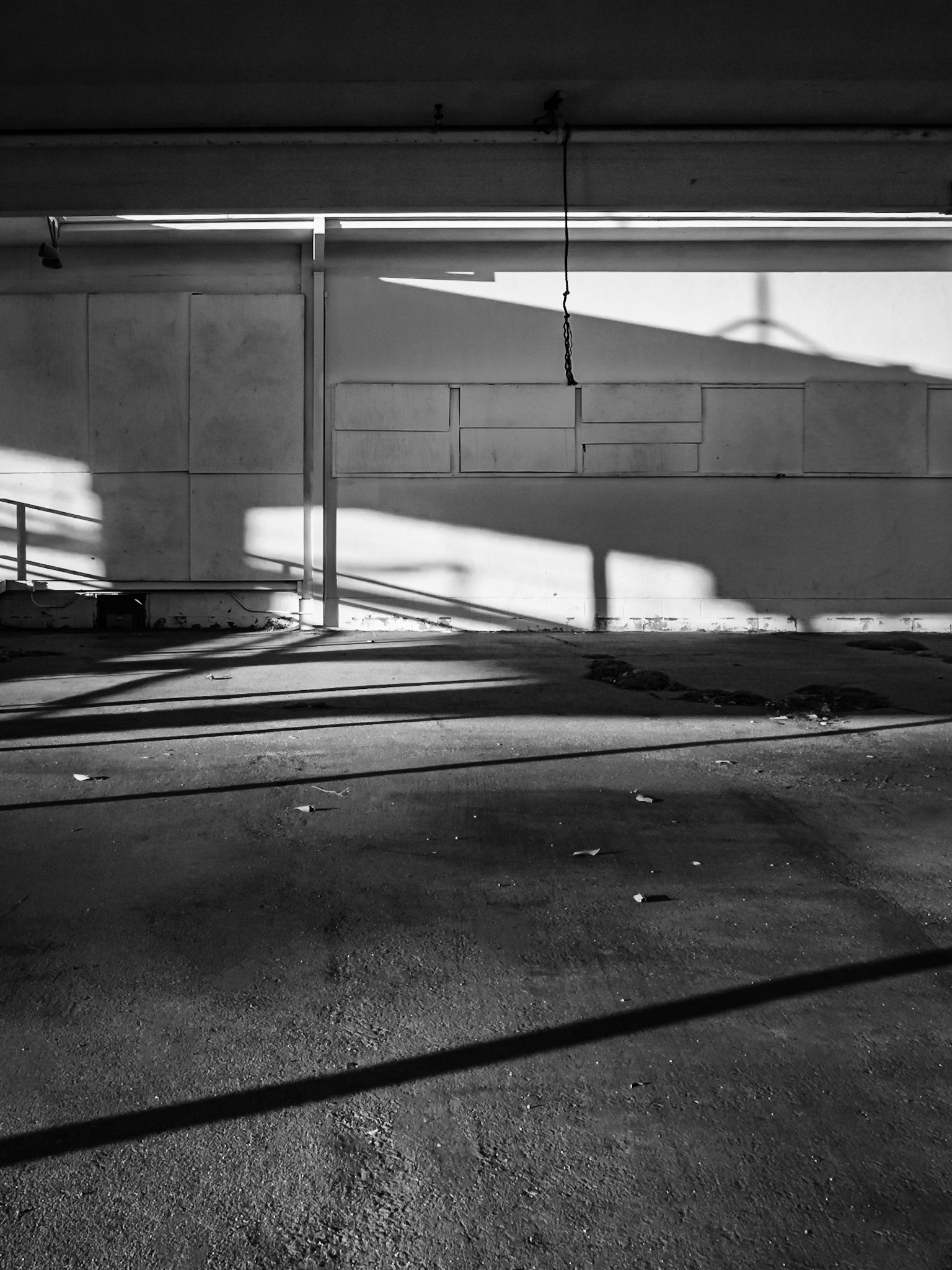 Empty Forecourt