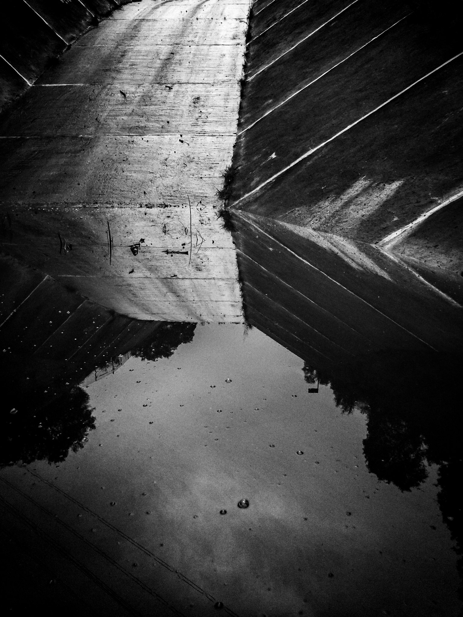 End of the Spillway