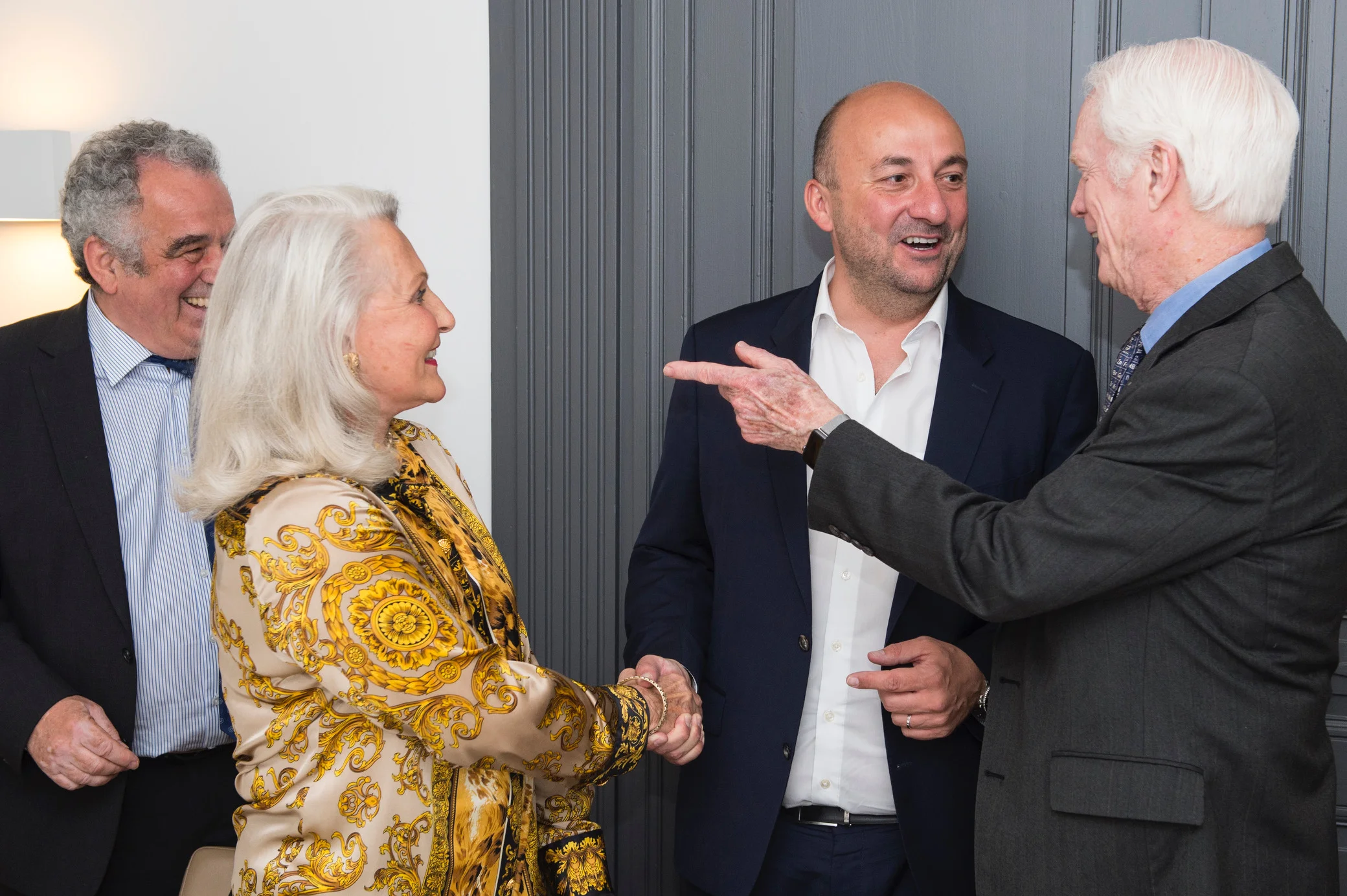Nancy and I in Luxembourg for the 2017 Asteroid Day events with (former) Dep Prime Minister Etienne Schneider ...the "champion" of Luxembourg's interest and investment in things asteroid.