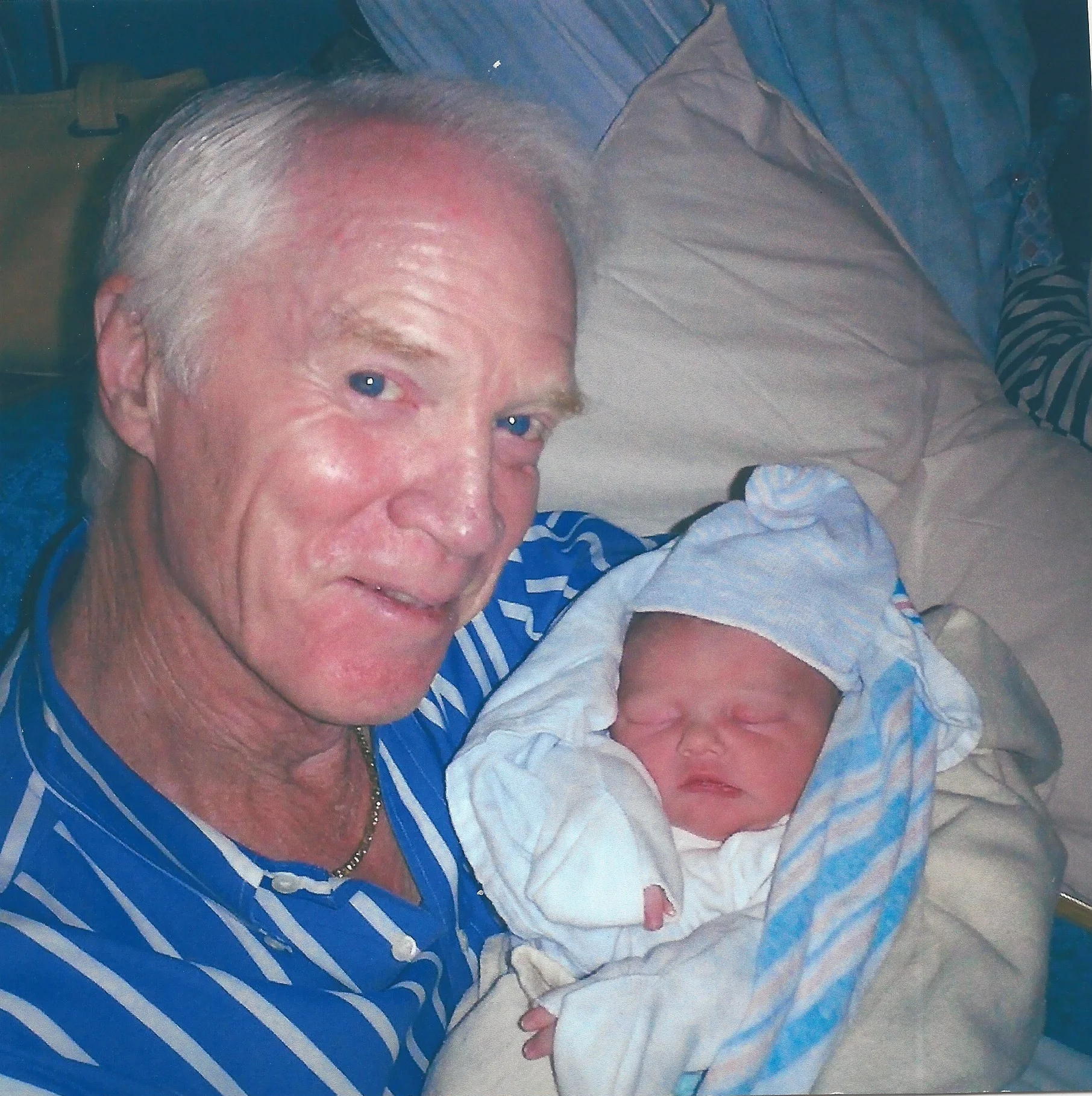With one of my 11 grandchildren