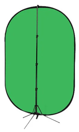 Impact 5’x7’ collapsible chroma green screen