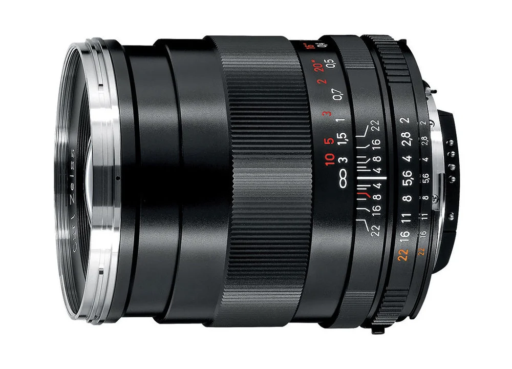 Zeiss Prime Lenses EF Mount: 21mm f2.8, 28mm f2, 35mm f2, 50mm f2, 85mm f1.4
