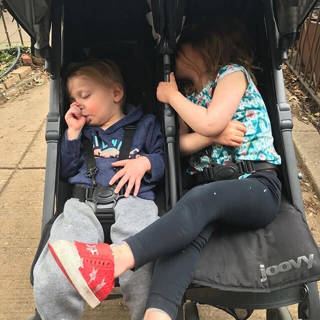 Yeah, I could really go for a stroller nap too #selfcare