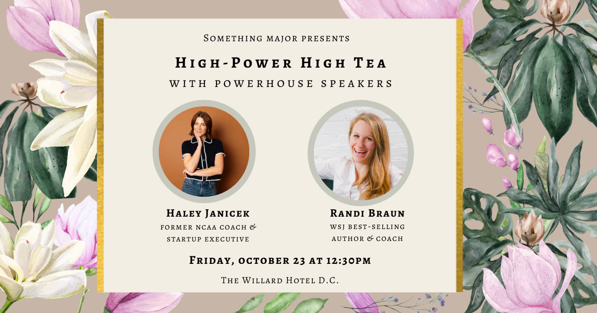 High-Power High Tea With Haley Janicek &amp; Randi Braun