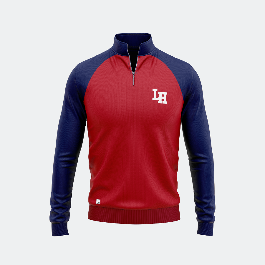 HERITAGE RUGBY JERSEY 1/4 ZIP