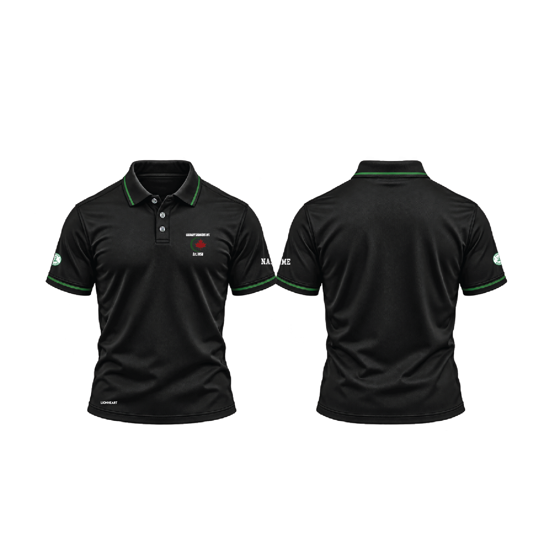 Calgary Saracens | Champion Tech Polo - Black