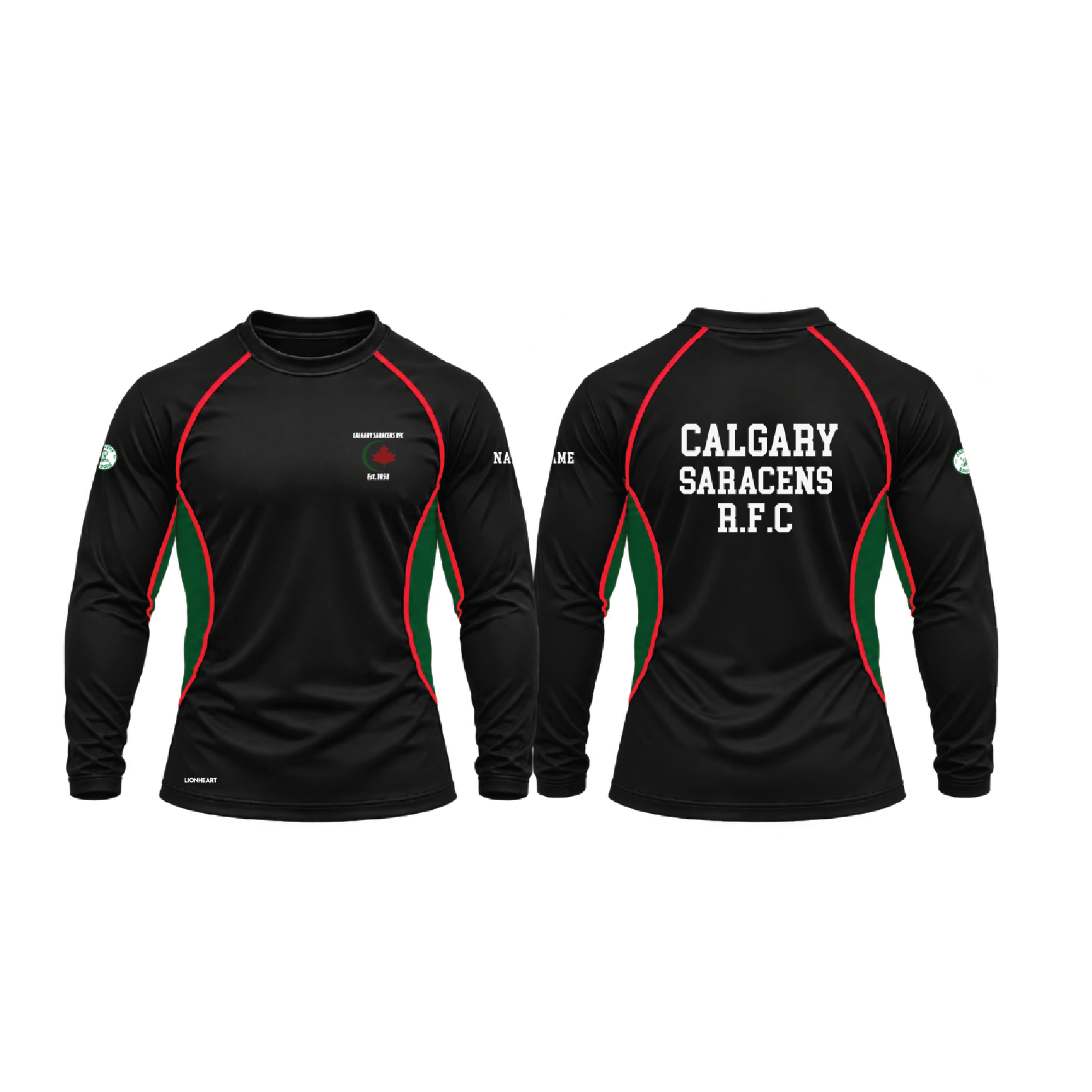 Calgary Saracens | Champion Tech Tee - Long Sleeve
