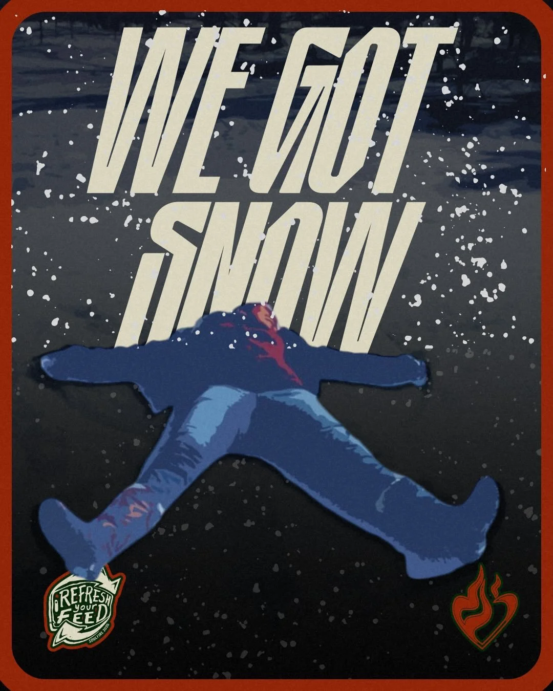 Snowball fights incoming 🔥 Swipe for the temps 🥶