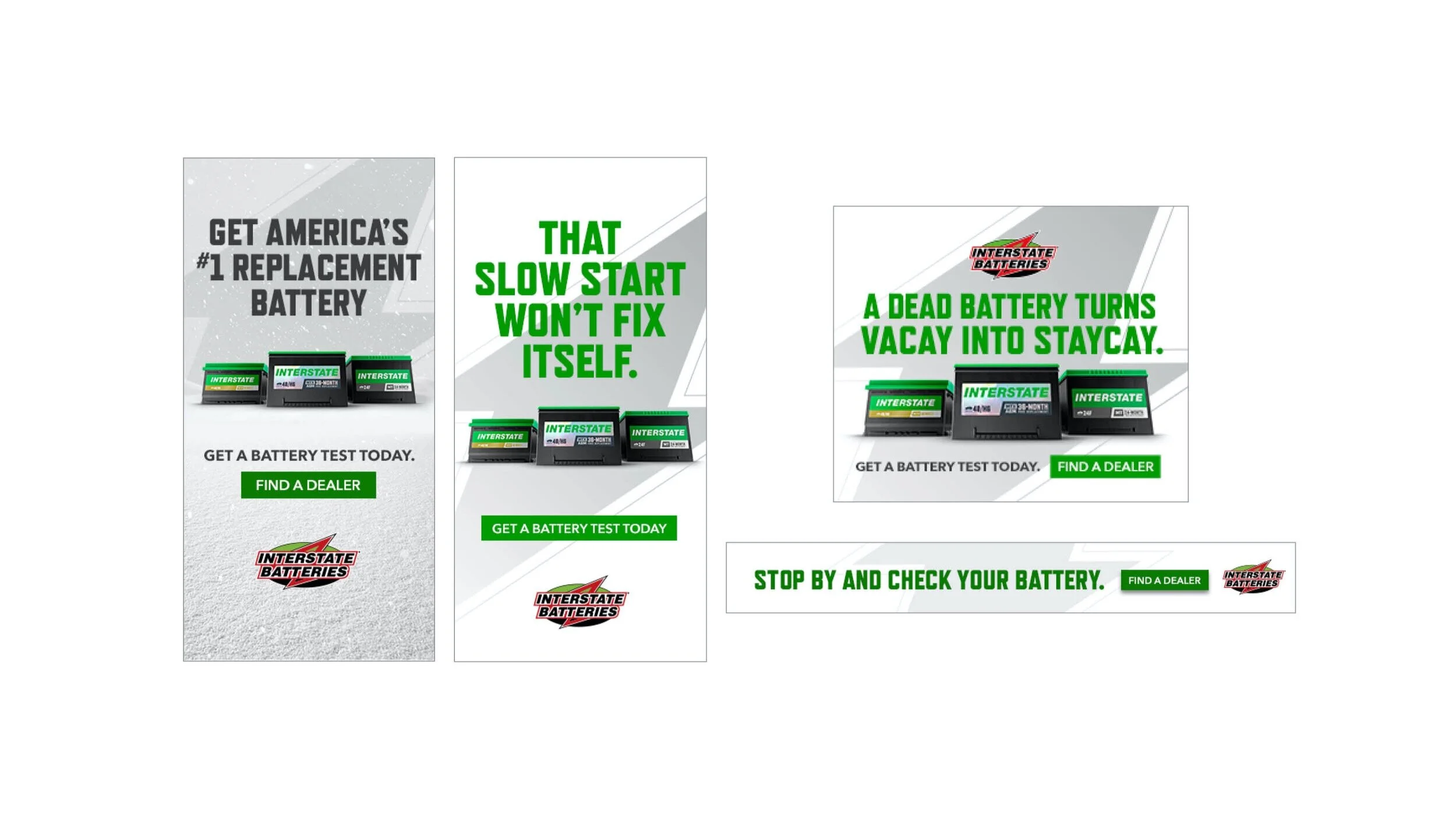 Interstate Batteries Digital Banners