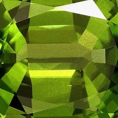 Chemical Formula: (Mg,Fe)2SiO4 Traditional Birthstone for August.