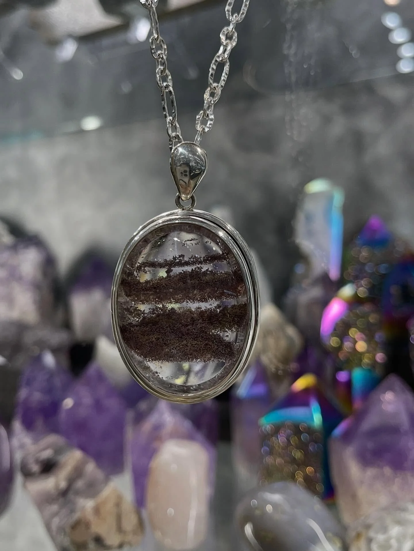 Secret Garden Spotlight 🔦

We&rsquo;ve been loving Secret Garden Quartz lately and it&rsquo;s easy to see why. These mesmerizing stones are filled with natural mineral inclusions that create tiny landscape like scenes! 🌸

Fun fact: this type of qua