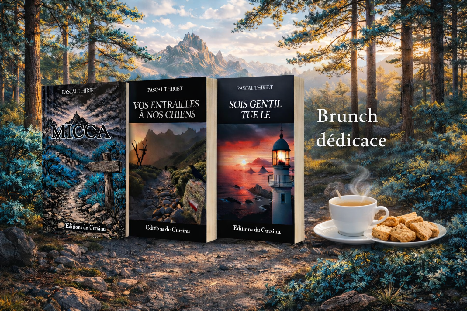 Brunch dédicace à la librairie A FRONDA