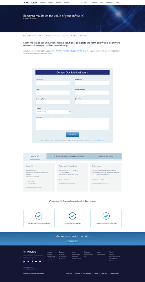 Thales Sentinel Brynne