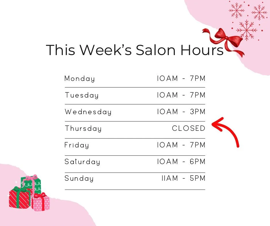 It&rsquo;s holiday time! We&rsquo;re closing at 3pm today and closed tomorrow. Warmest wishes for a fantastic Holiday week! We&rsquo;ll see you Friday! Need a last-minute gift? Grab a gift card online just click and print! 🎄