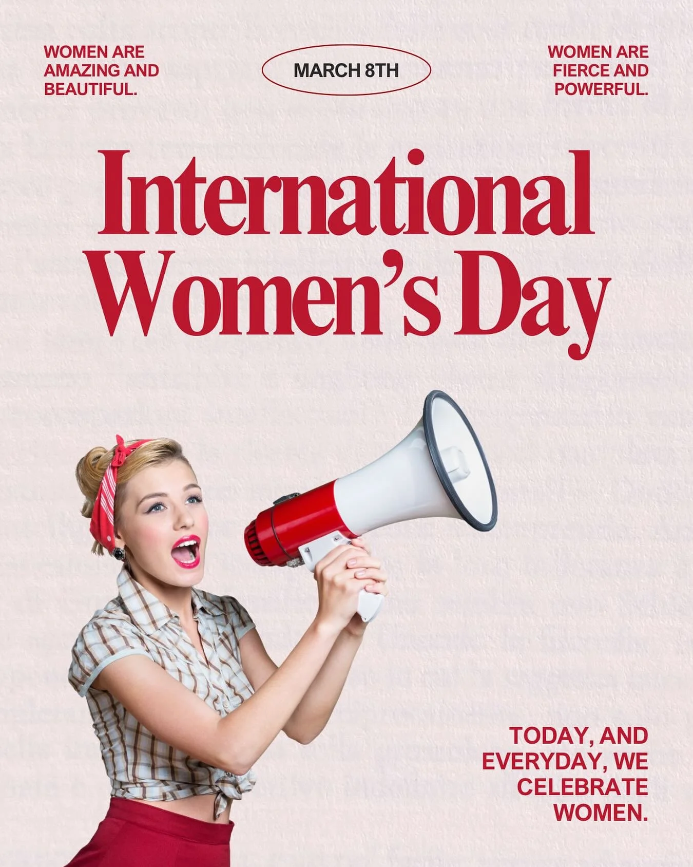 🩷No caption really needed here! We celebrate women all day.. everyday! ❤️