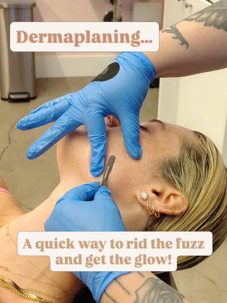 Want to say goodbye to unwanted facial hair and hello to radiant skin?? Not only do we do amazing brows but we help with removing the &ldquo;peach fuzz&rdquo; as well! 
Call or book online today for your next Dermaplaning appointment! #browbetty