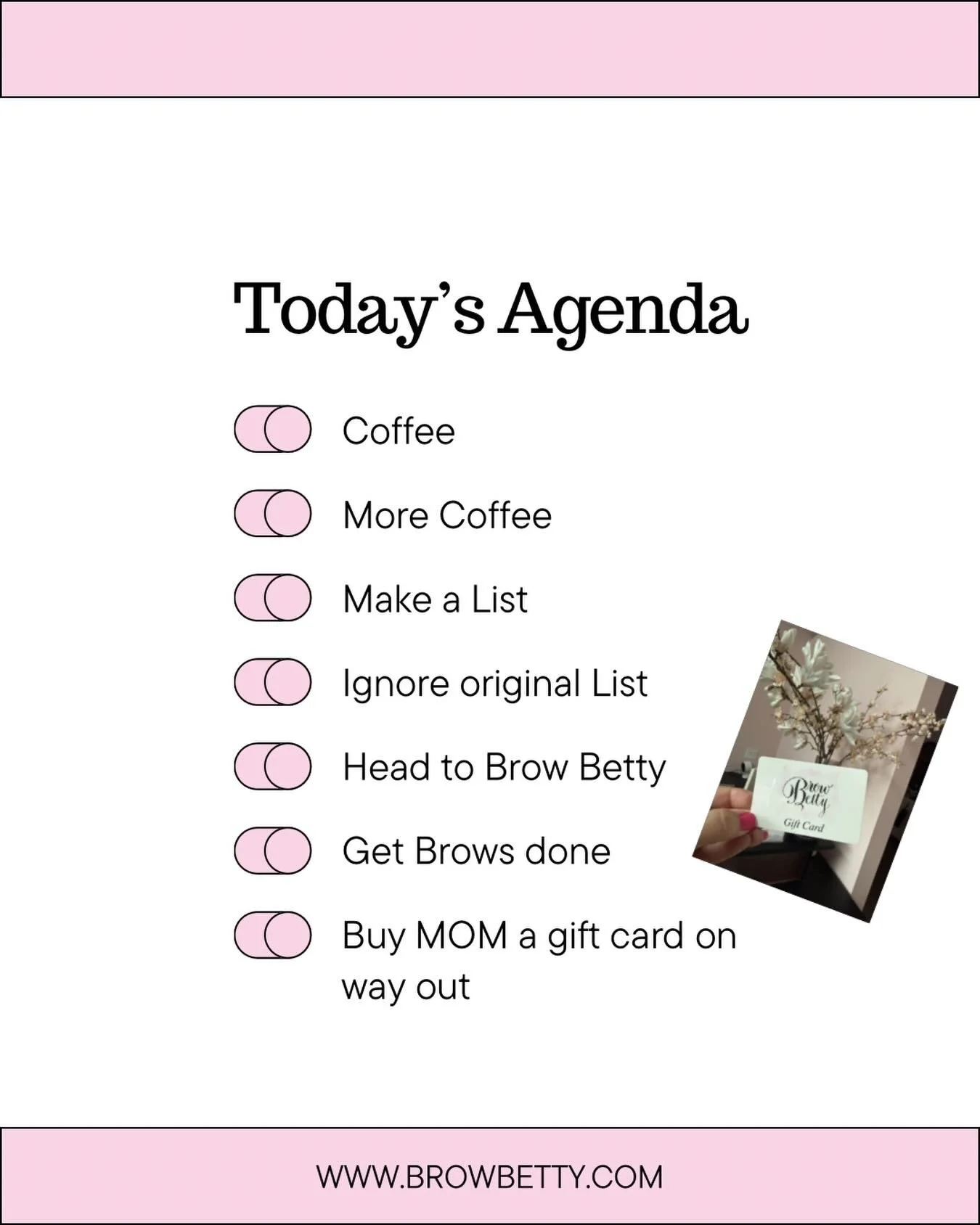 Today&rsquo;s agenda&hellip; remember to put your oxygen mask on first! 

We 🩷 MOM