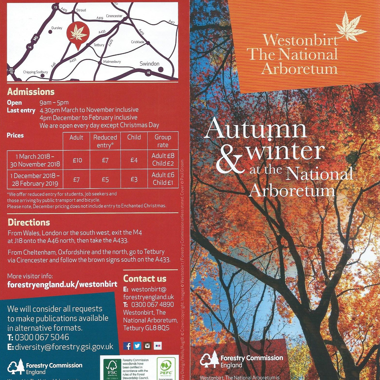 WESTONBIRT ARBORETUM