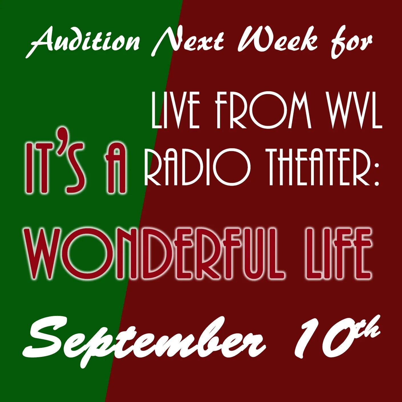 Come audition September 10th! Four roles need casting! Email alexa (at) immediatetheatre.org for info and scheduling. Breakdown at www.immediatetheatre.org/auditions