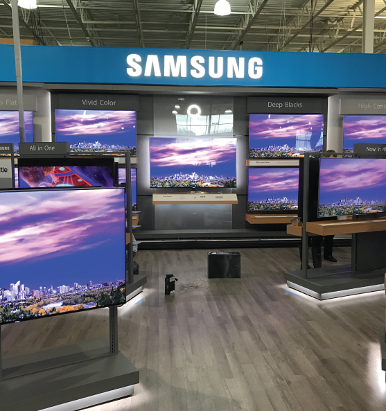 After this testing and some additional quality assurance, the Store-In-Store went into full production and our designs are now live in 660 Best Buy stores nationwide.