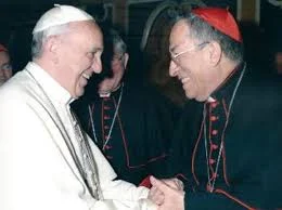Pope Francis and Cardinal Rodriguez Maradiaga