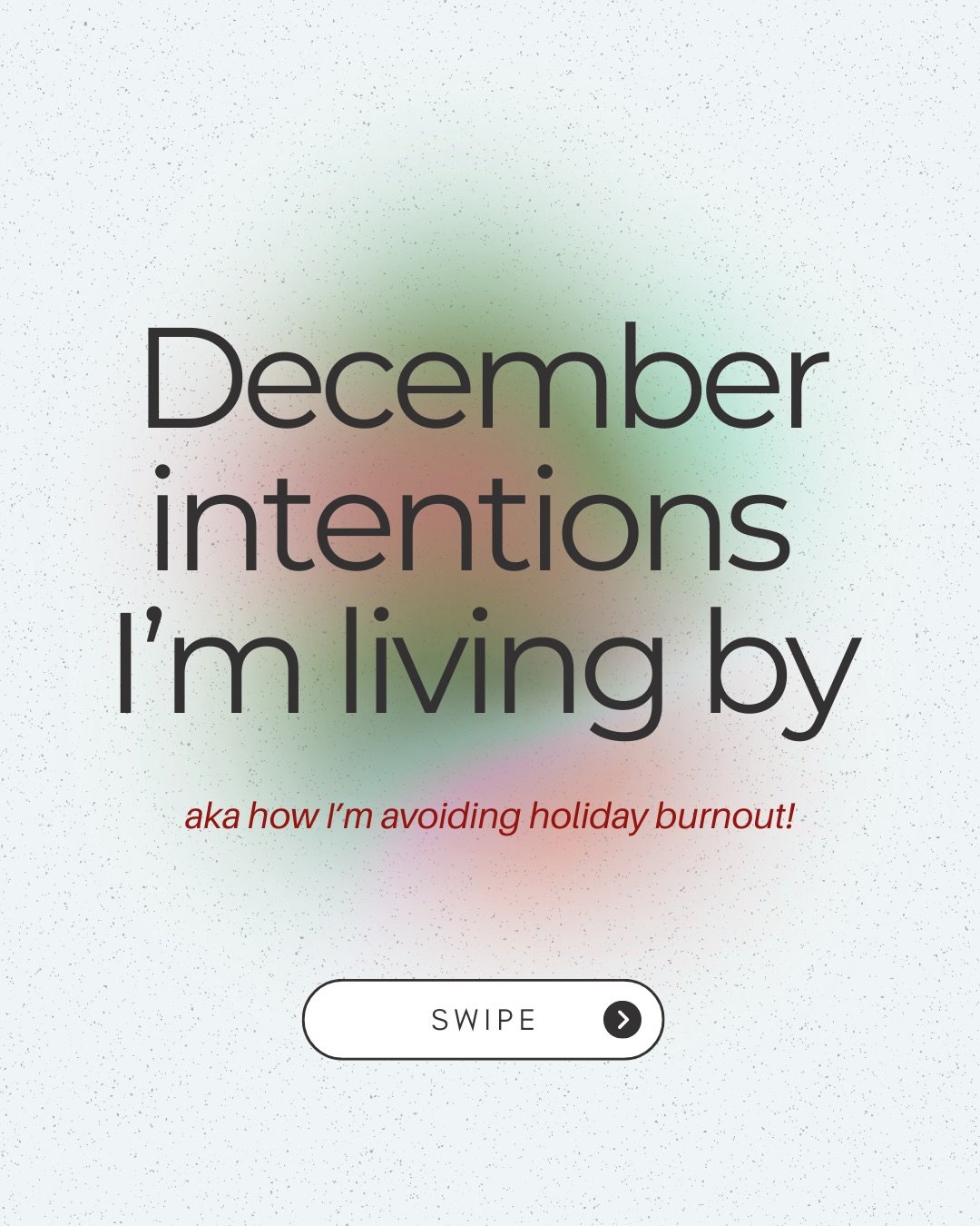 December can feel magical&hellip; and also a little chaotic.
Here are the wellness intentions I&rsquo;m keeping front and center this month so I can end the year grounded instead of burnt out. 🤍

Think: nervous system support, simple rituals, realis