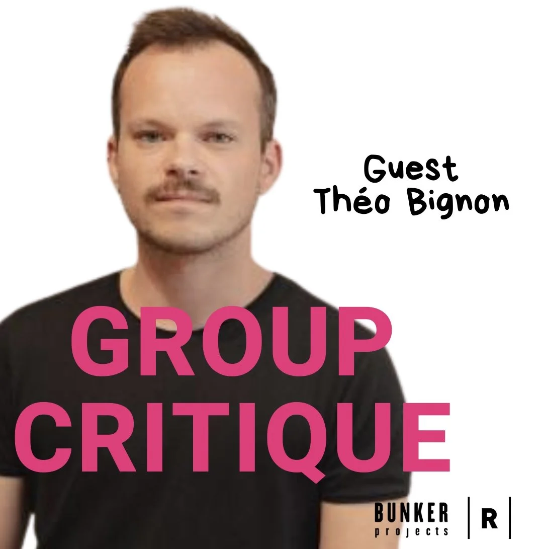 Group Critique with Théo Bignon