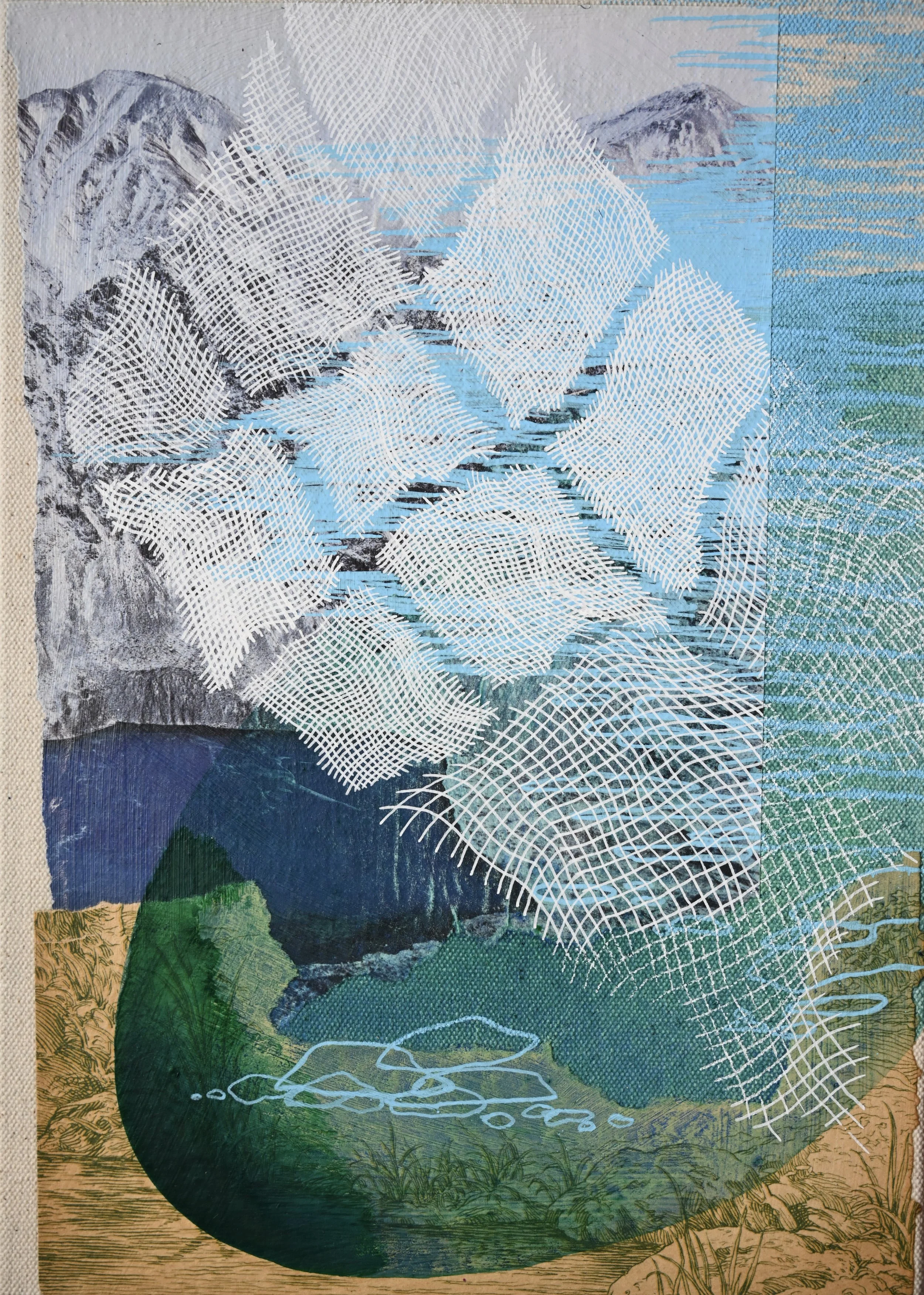 Patchwork Mountain Veil