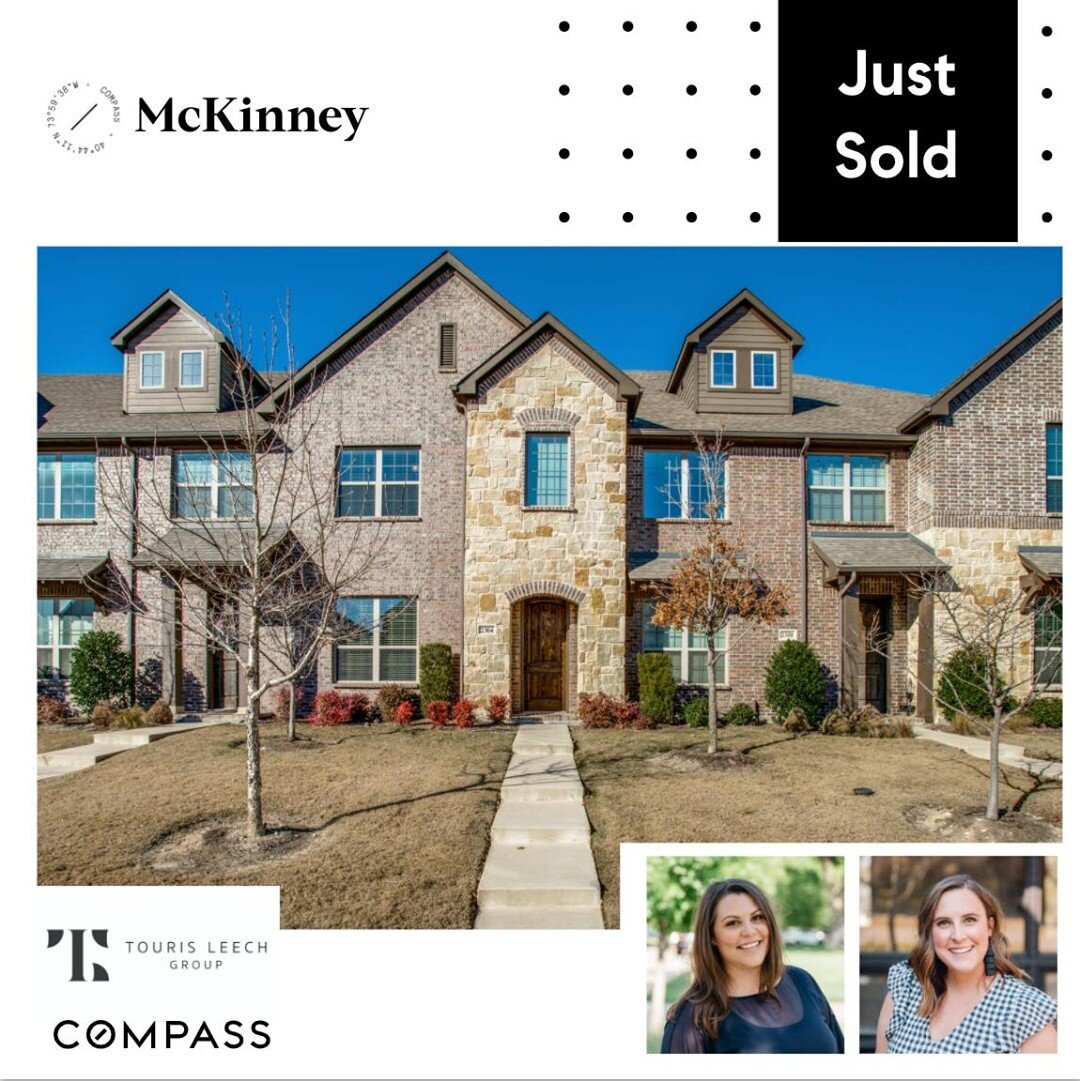 SOLD! Congratulations to our Seller and Buyer on the sale of this beautiful townhome in McKinney. We had fun getting to work on this one together!⁠
⁠
#sold #townhome #mckinney #mckinneyrealestate ⁠
#realtor #home #luxury #property #interiordesign #fo