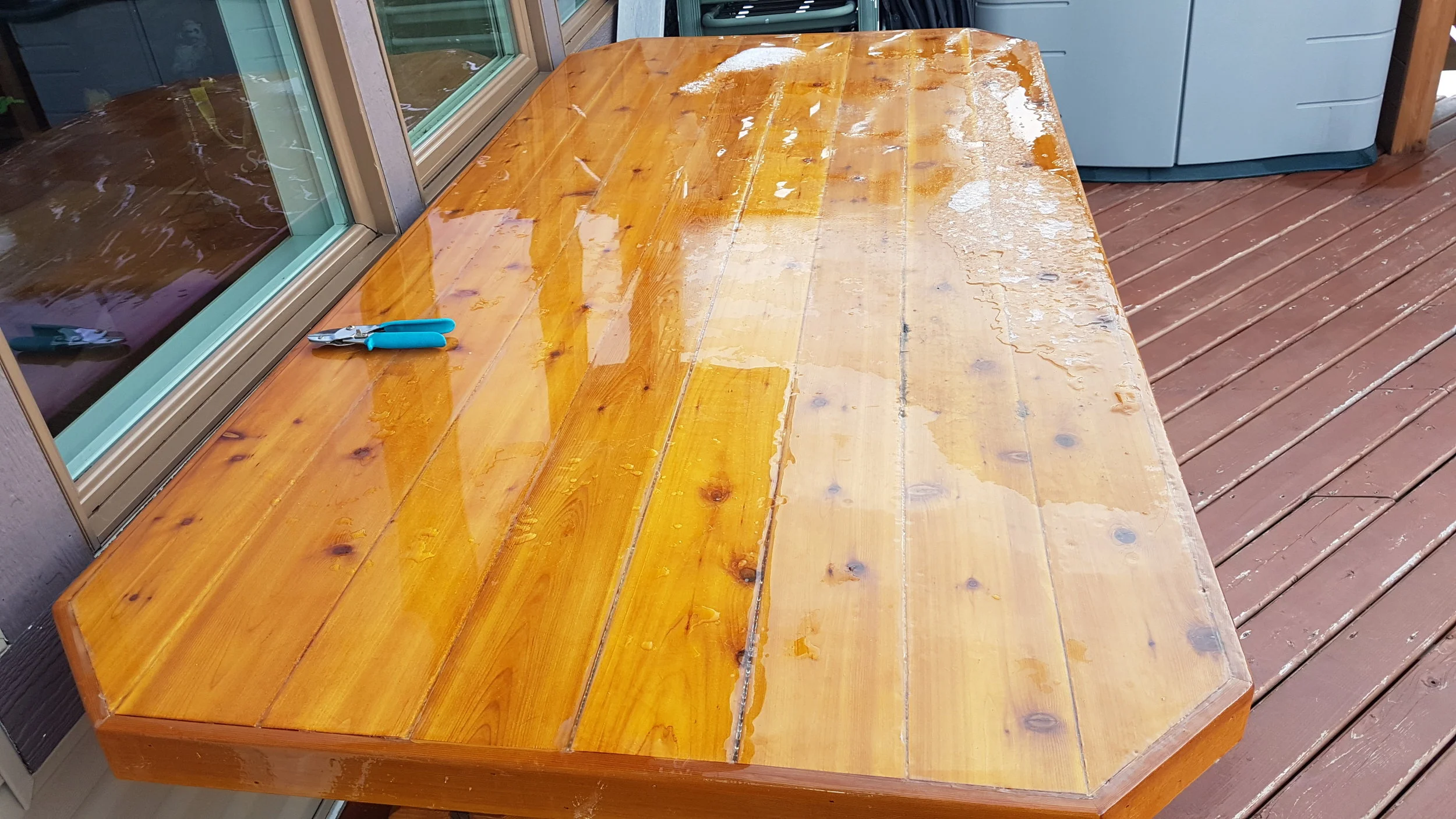 Farmhouse Style Cedar Table
