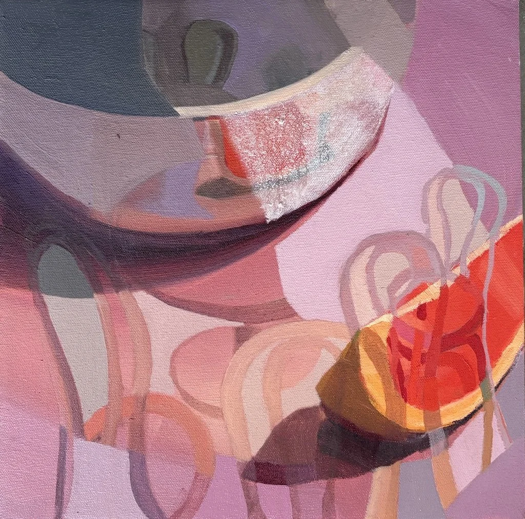 Ylva Blondel - Målar ljus/skugga som minne