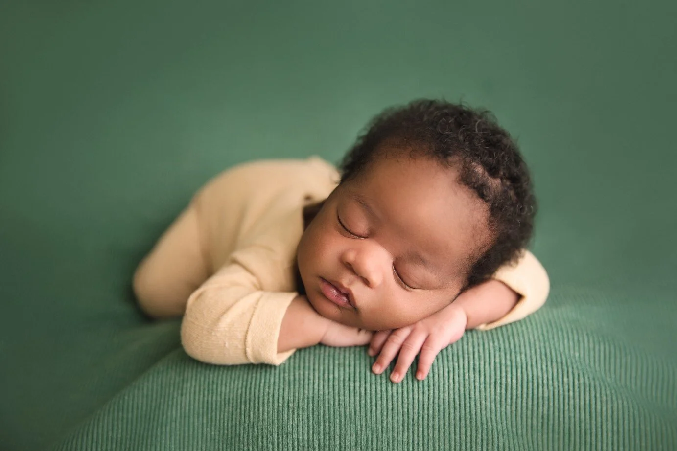 Newborn photography session  in Barbican Center, London