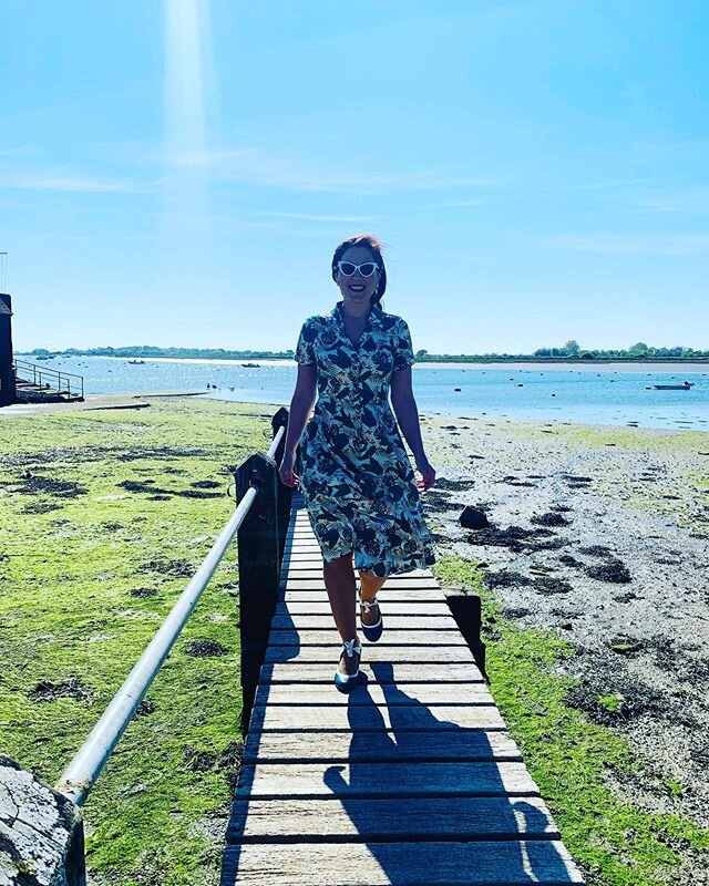 How&rsquo;s your week been so far? We&rsquo;re feeling grateful for all the keyworkers ensuring so many can #stayhome and #staysafe - and also for the peace and beauty in the sleepy village we live in. Our Peggy combined work with play and took her d