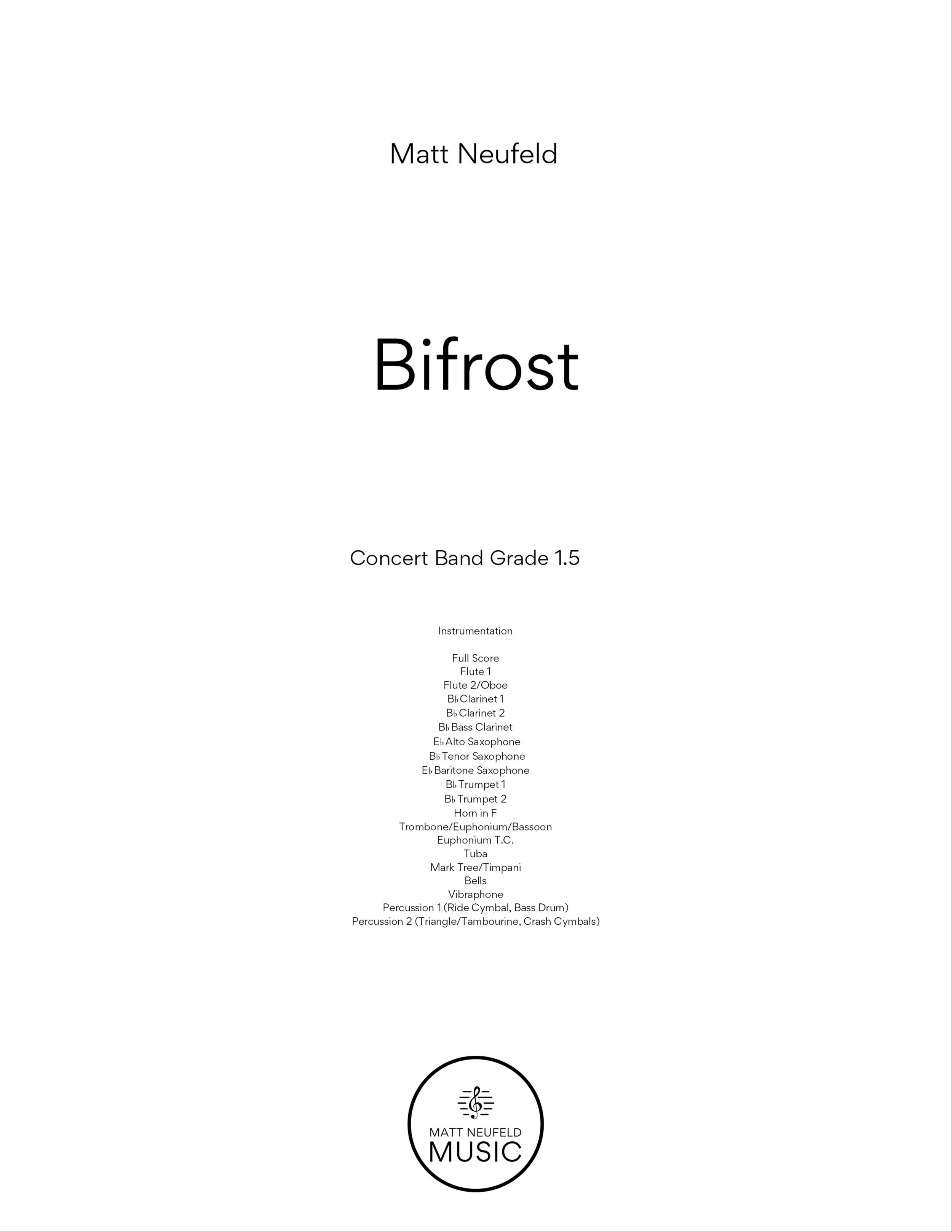 Bifrost Score and Parts