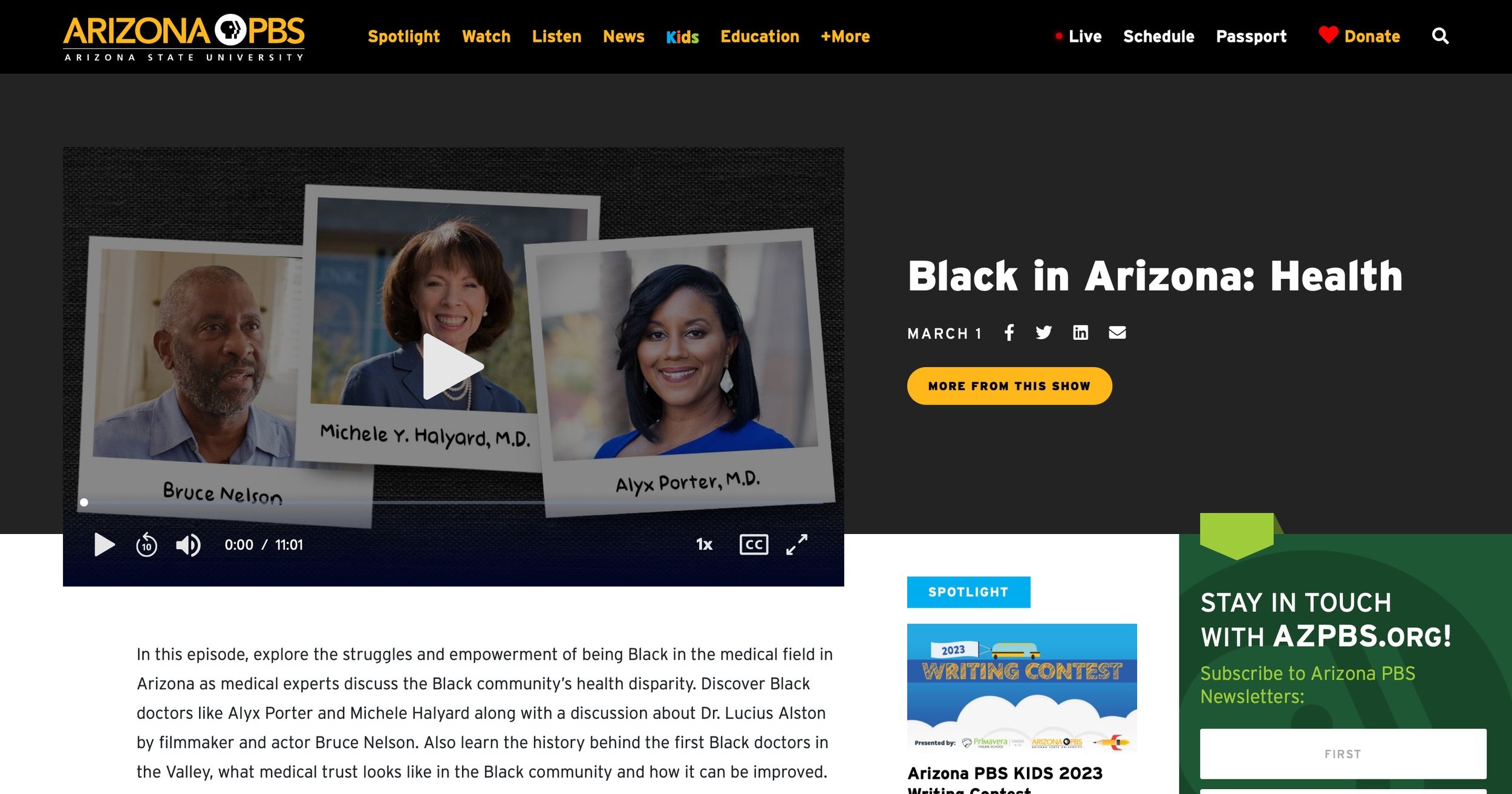 Black In Arizona: Health | Arizona PBS 