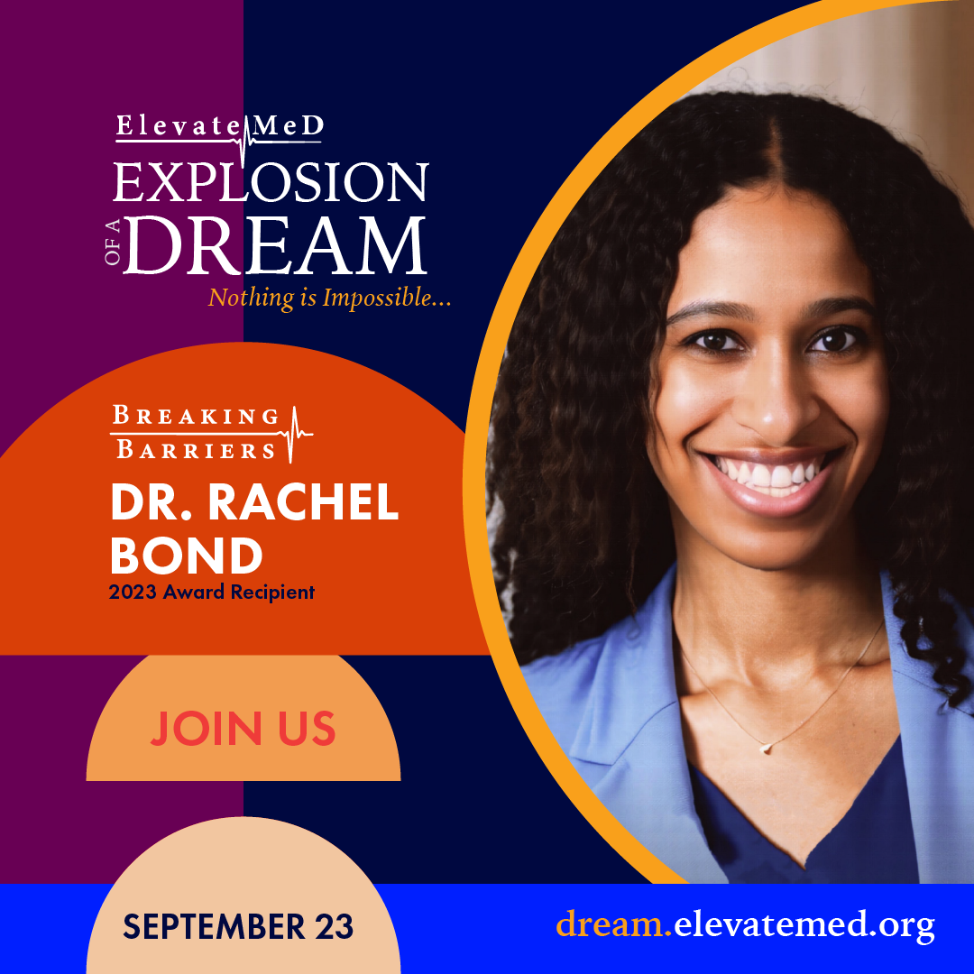 ElevateMeD Awards 2023 Breaking Barriers Award to Dr. Rachel Bond, Women’s Health Advocate and Cardiologist