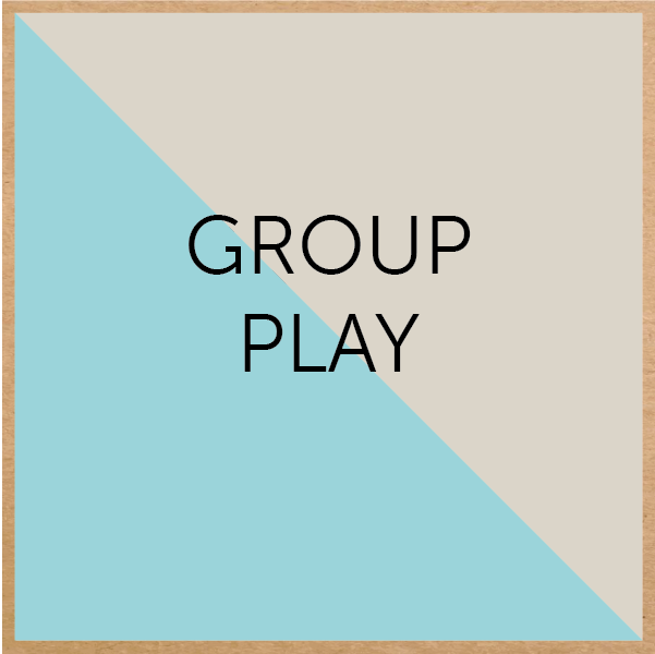 Group play is great for team building and development of social and emotional skills.