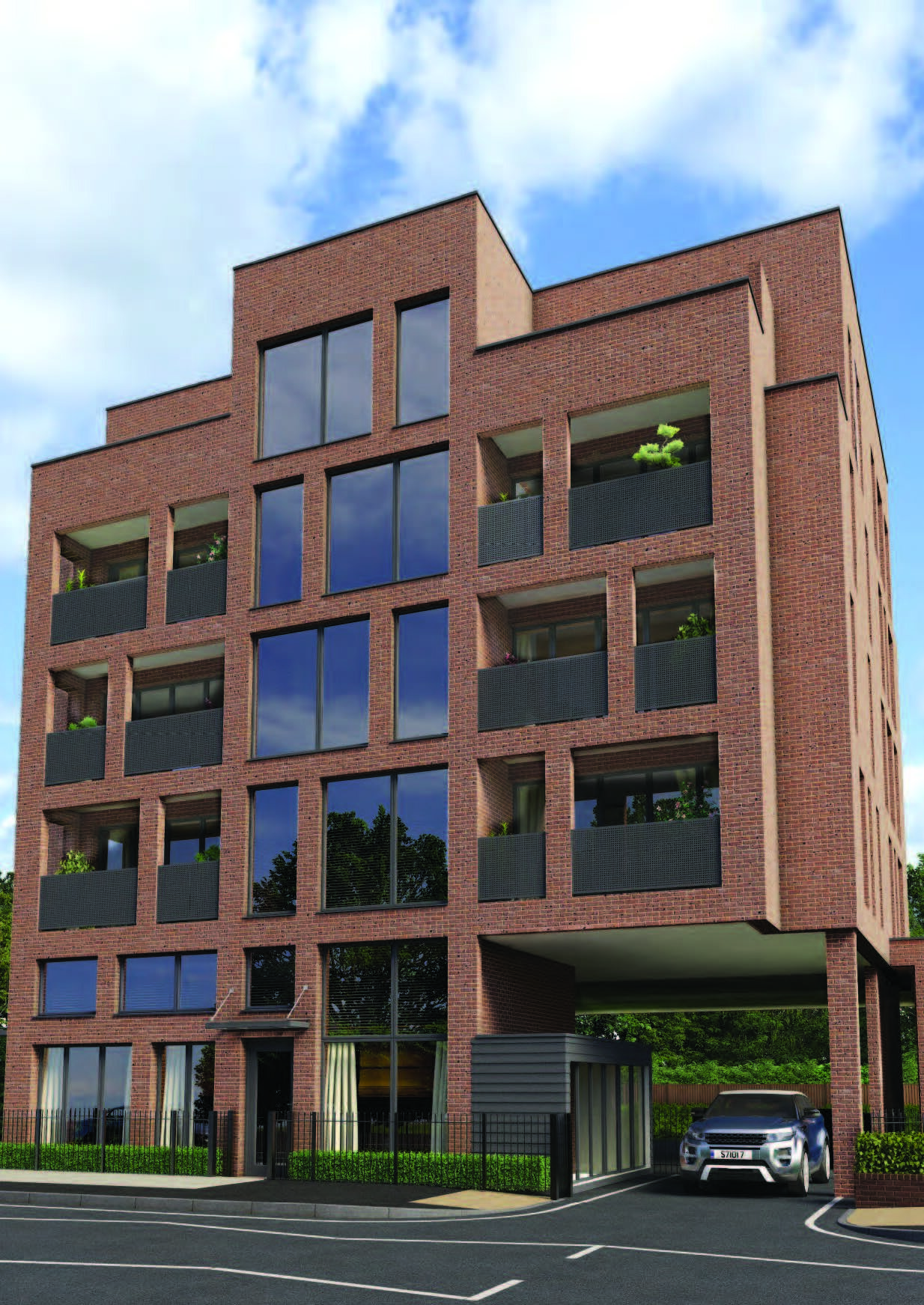 9 apartments scheme located in Romford