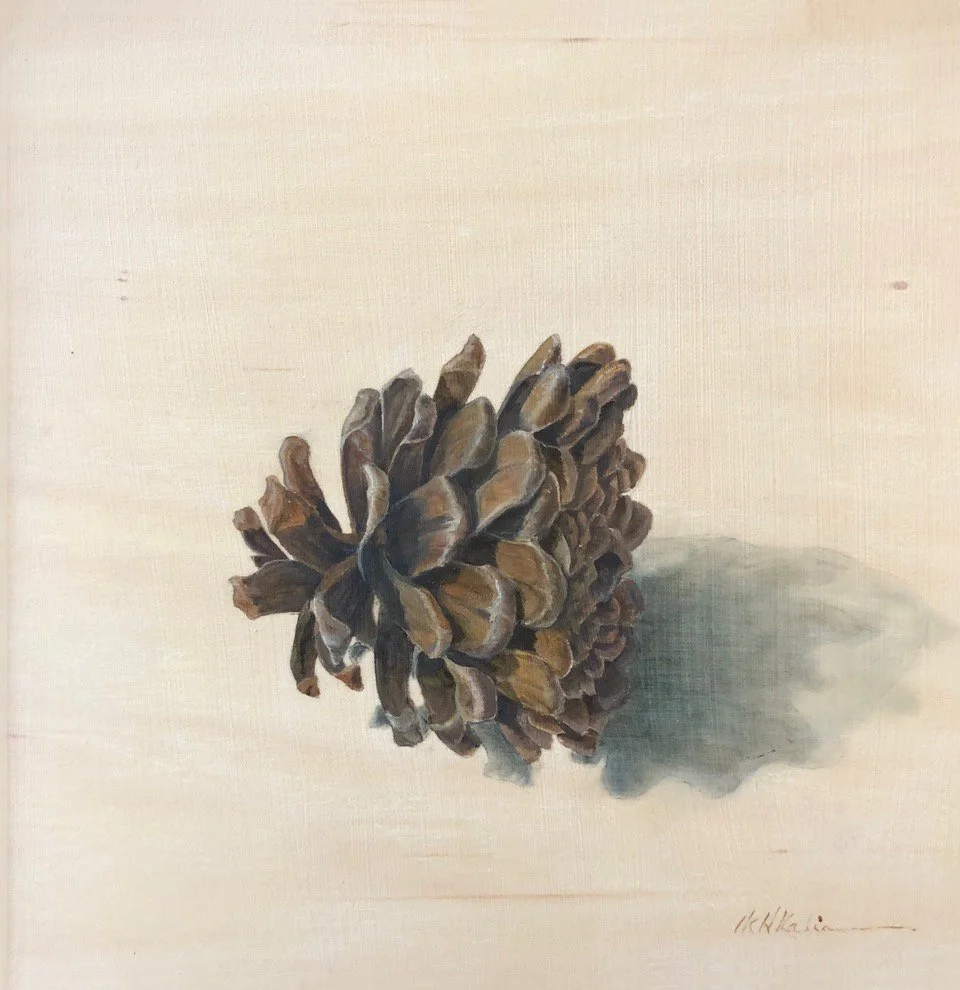 SPLASH DOWN, oil on wood panel, 6 x 6