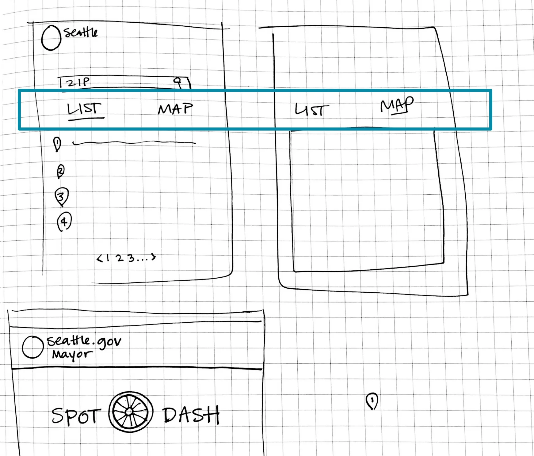 sketch of beginning of a mobile phone app