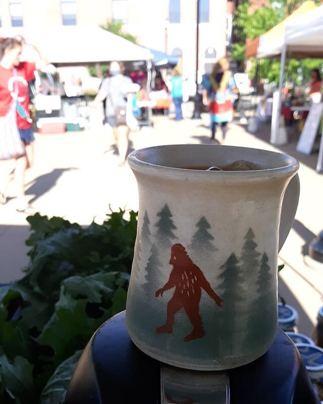 #coldbrewcoffee #stevenspointfarmersmarket #kale #yetimug