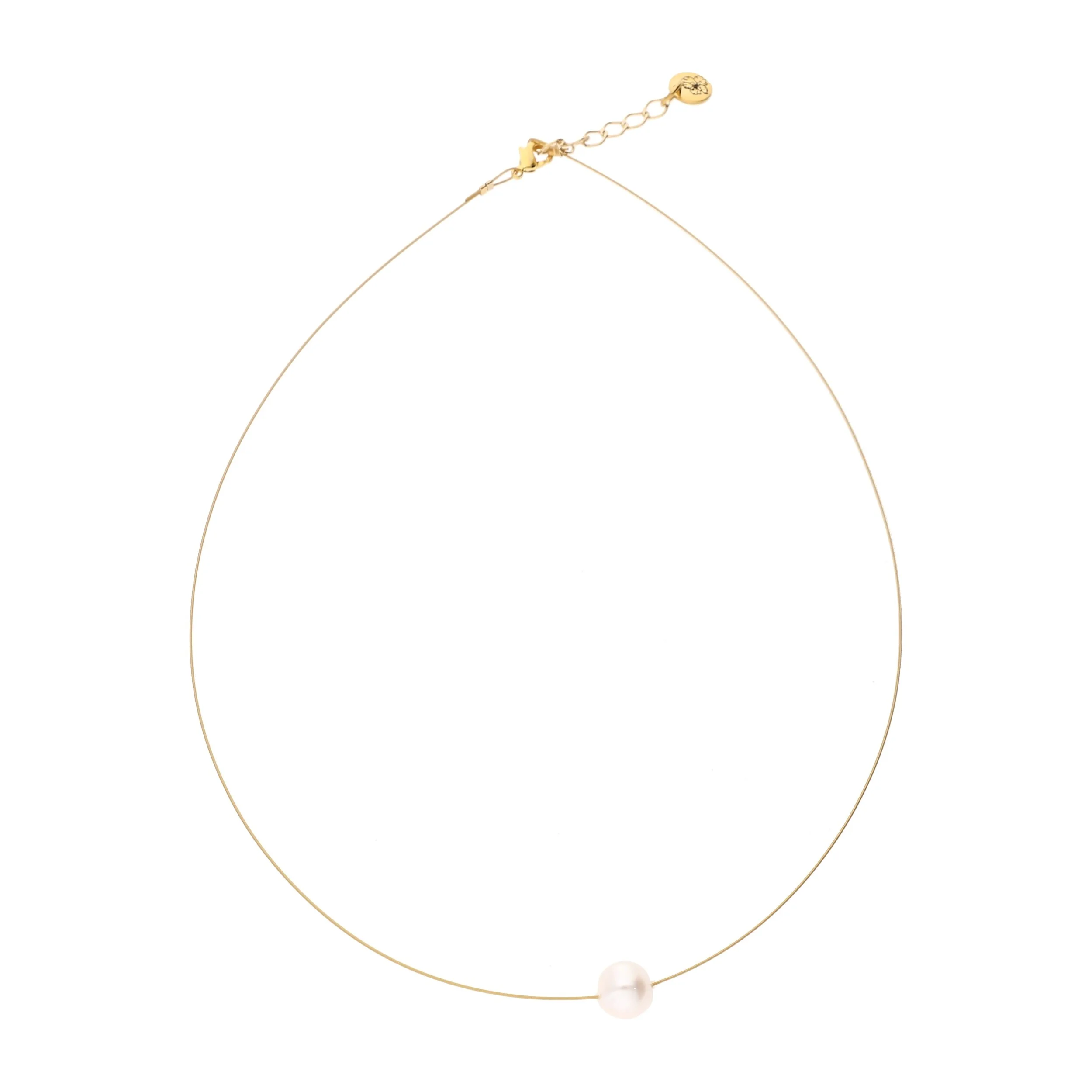 Invisible Pearl Necklace