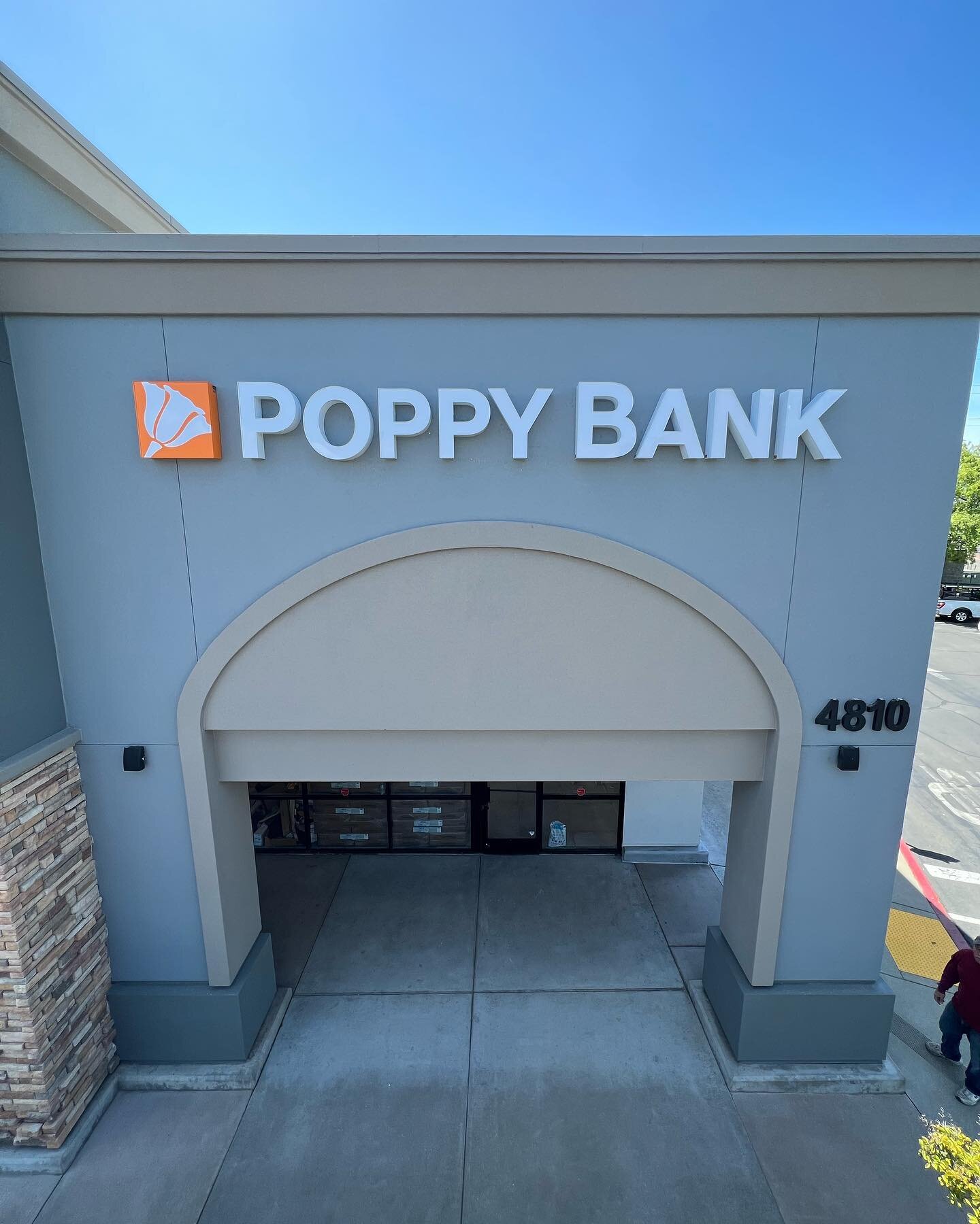 @poppy.bank is coming to Elk Grove! Time to get excited! Signs by @johnstonsigns