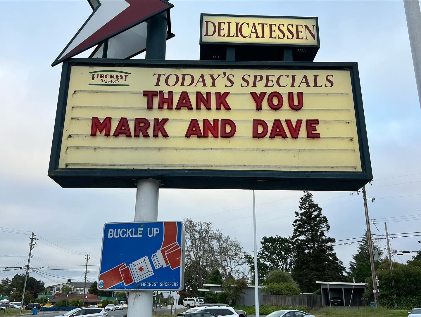 Thank you for all the wonderful years guys! Enjoy retirement! #fircrestmarket #sebastopol #golocal